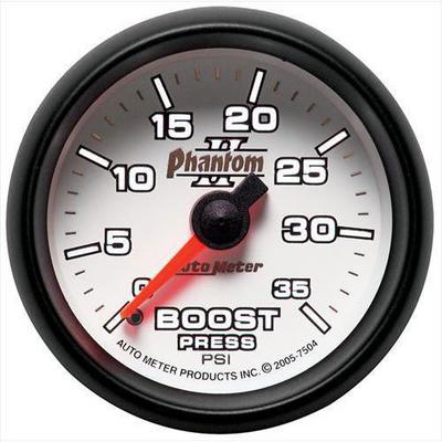 Auto Meter Phantom II Mechanical Boost Gauge - 7504